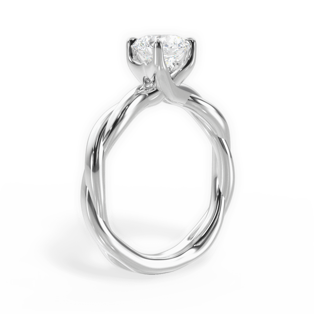 The Nina Solitaire - Lotus Diamond