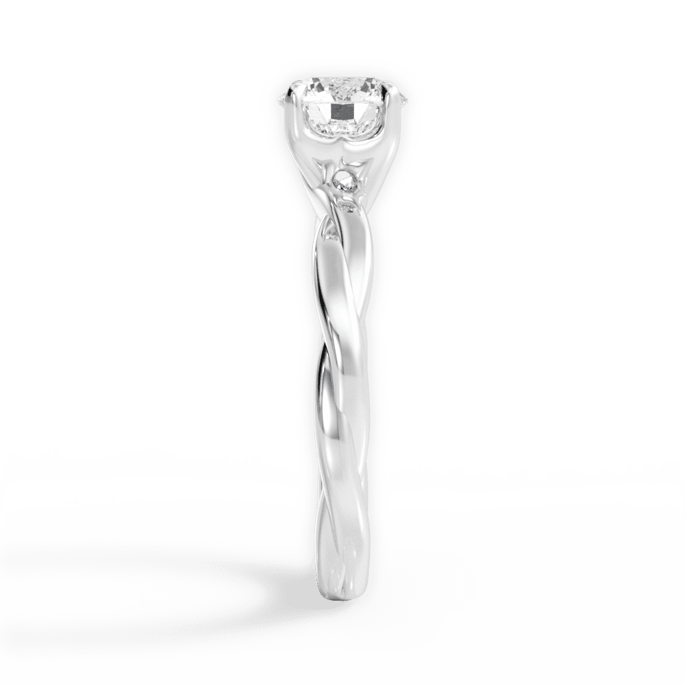 The Nina Solitaire - Lotus Diamond