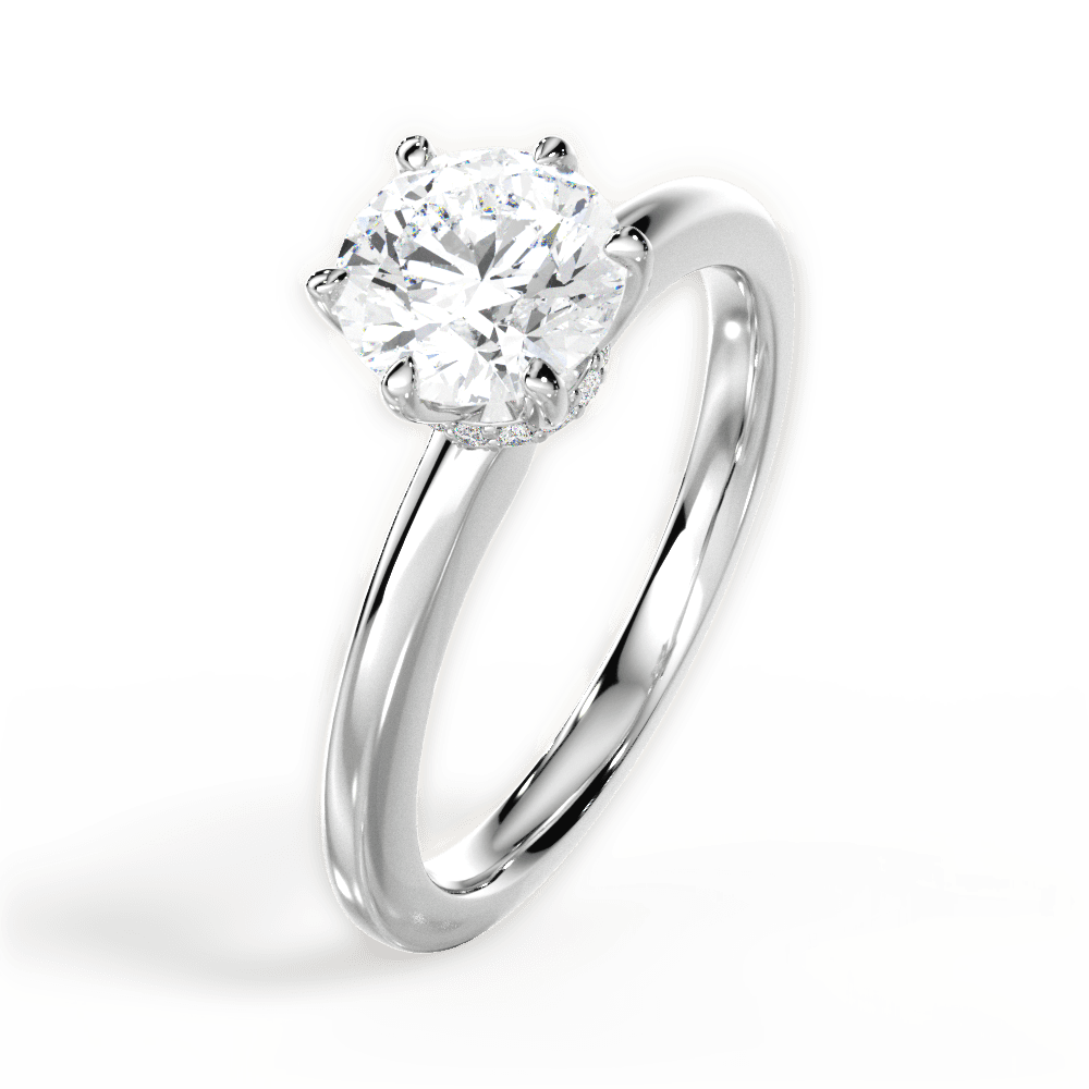 The Olympia Solitaire - Lotus Diamond