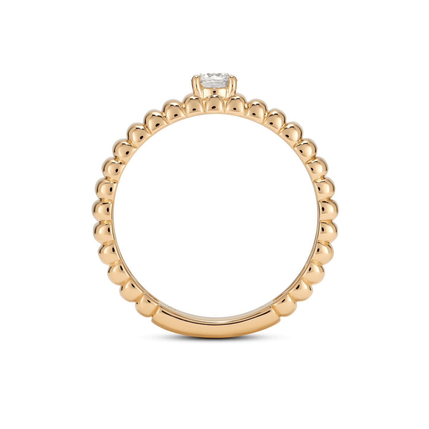 The Poet Ring - Lotus Diamond