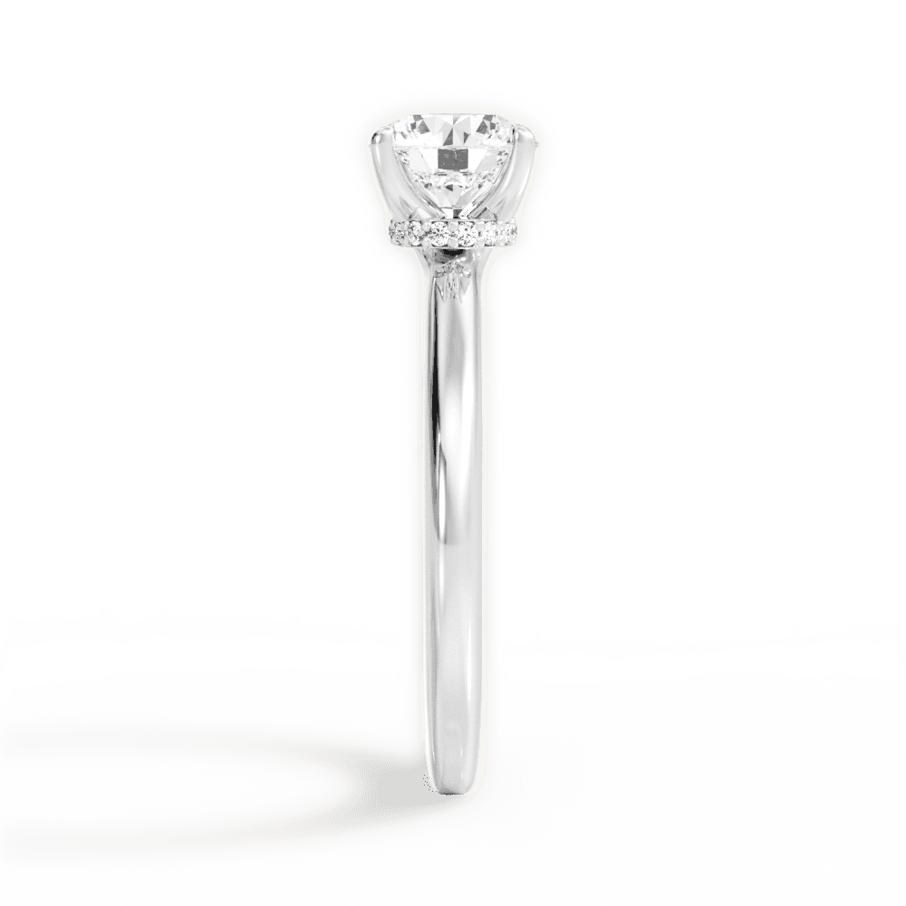 The Priya Solitaire - Lotus Diamond