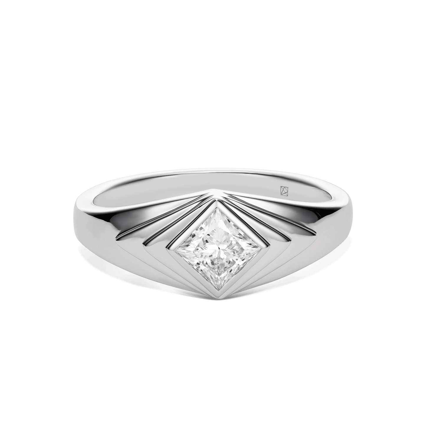 The Recollection Ring - Lotus Diamond