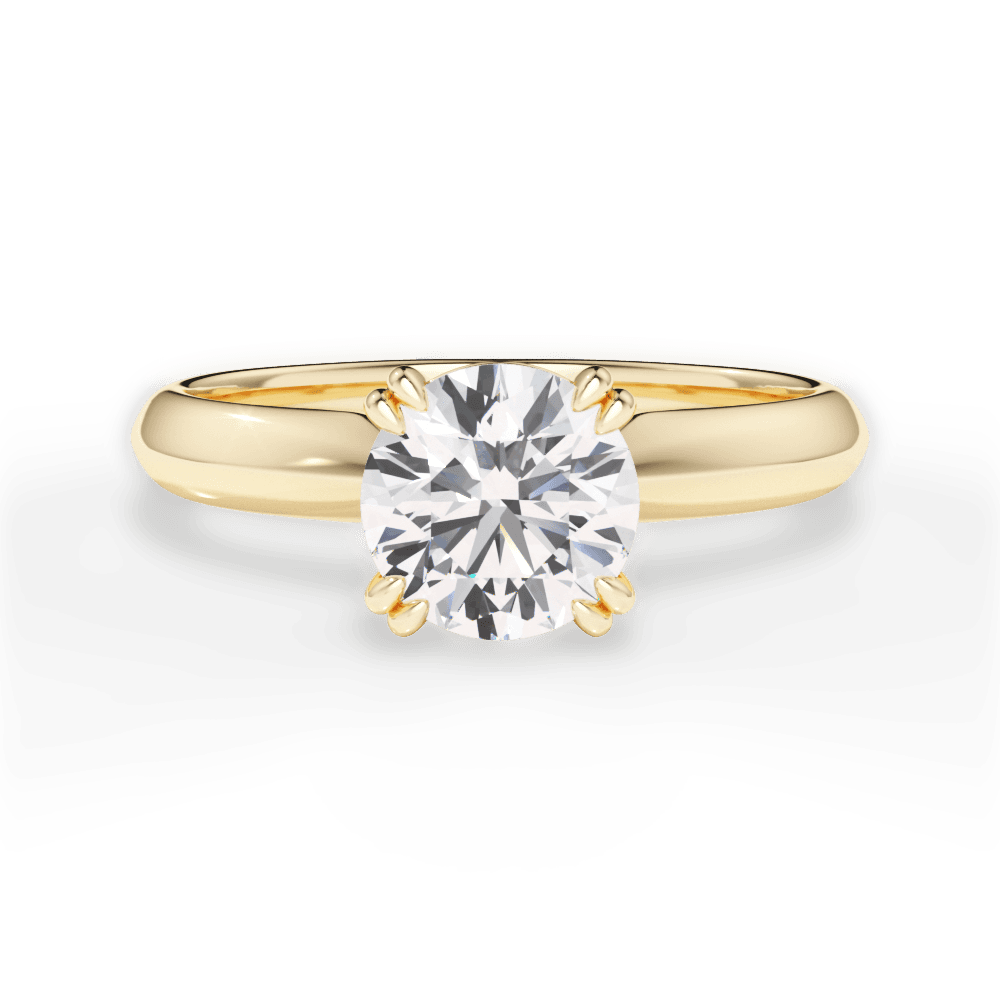 The Romie Solitaire - Lotus Diamond