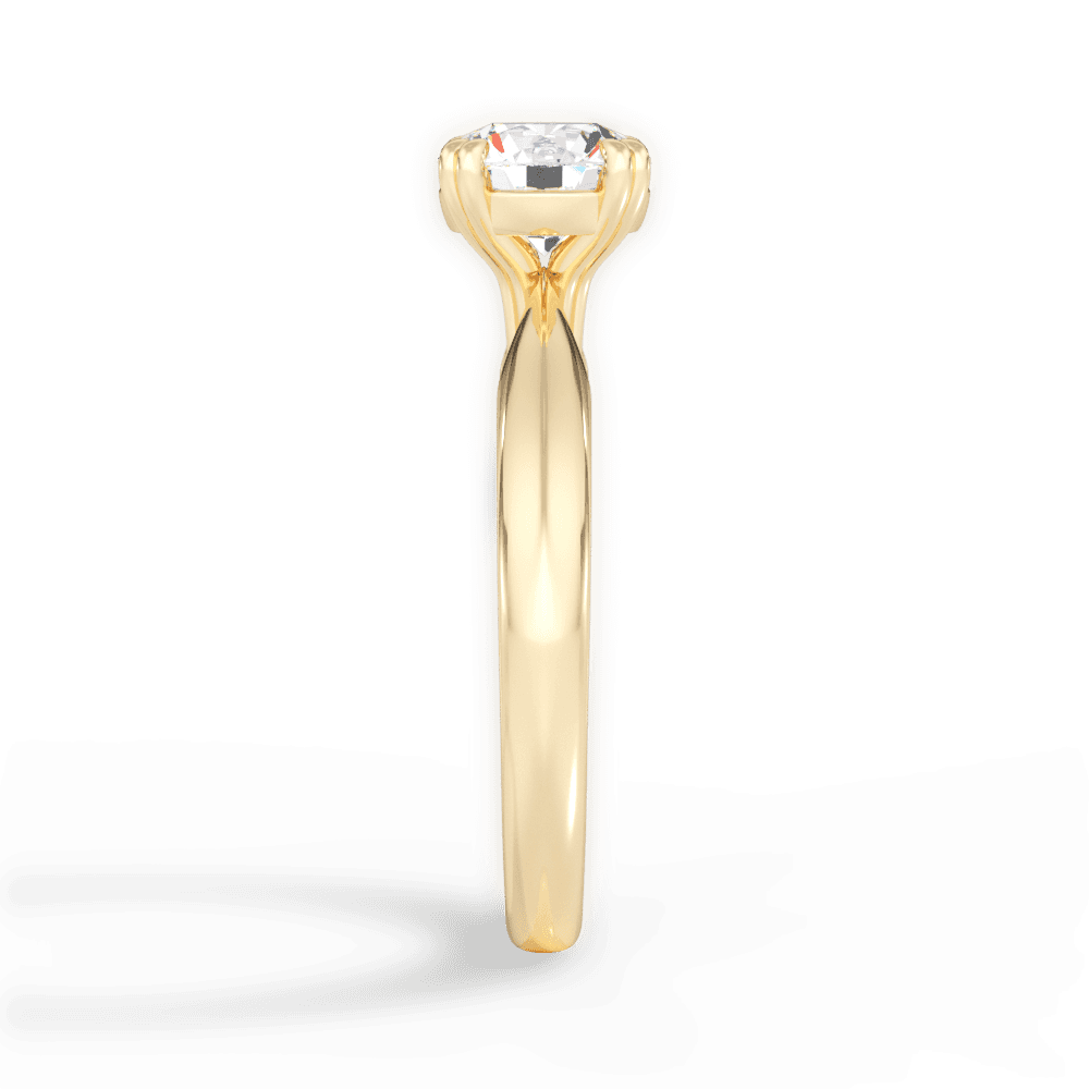 The Romie Solitaire - Lotus Diamond