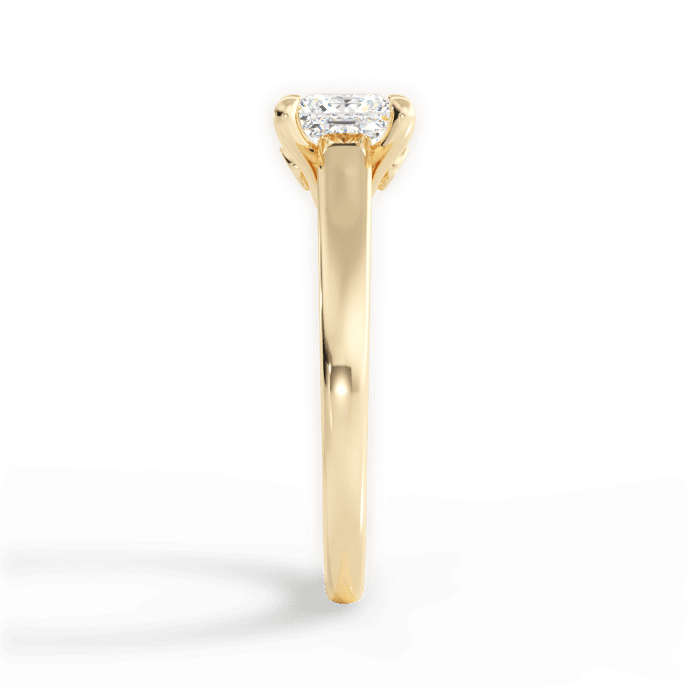 The Samira Solitaire - Lotus Diamond