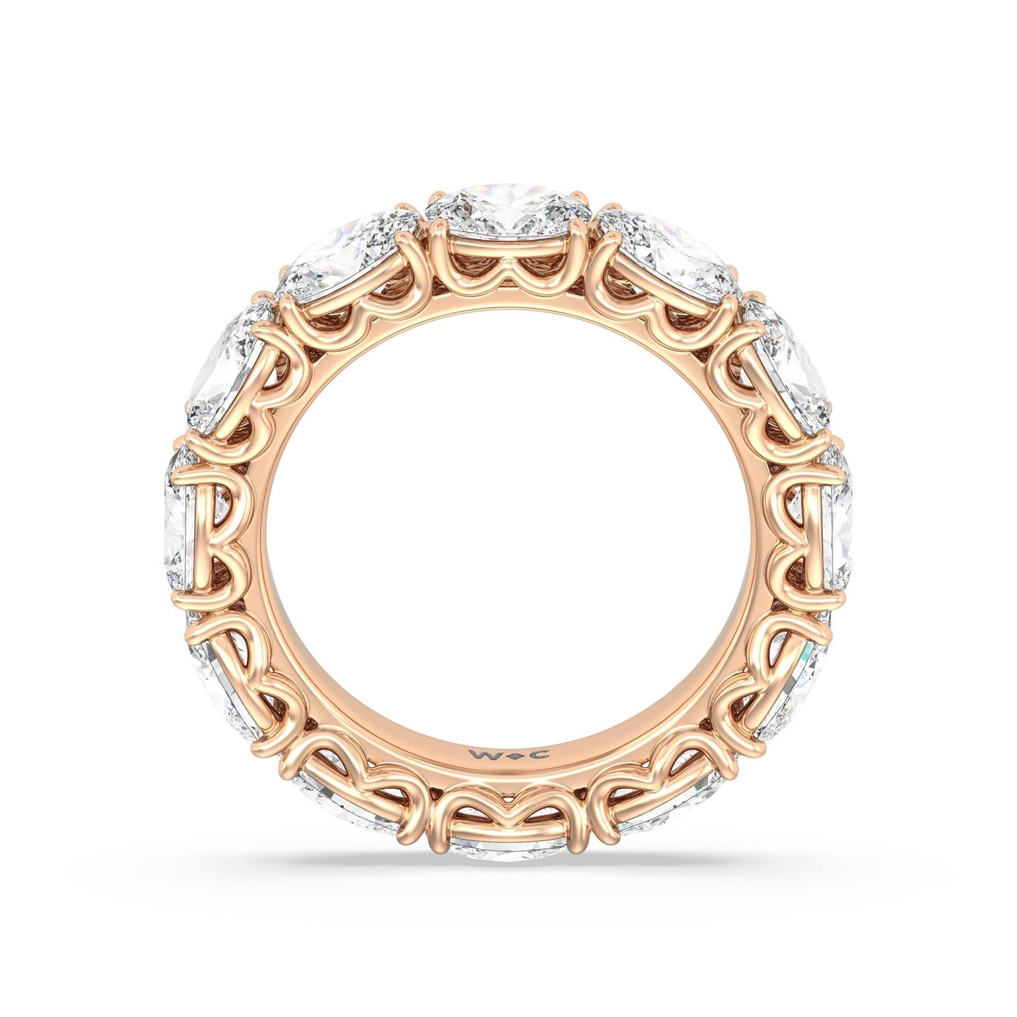 The Seaport Eternity Ring - Lotus Diamond