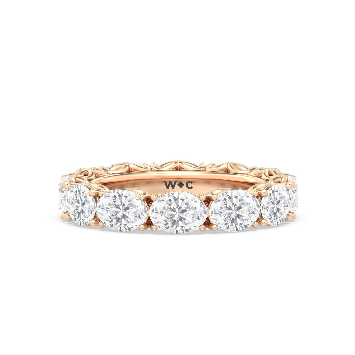 The Seaport Eternity Ring - Lotus Diamond