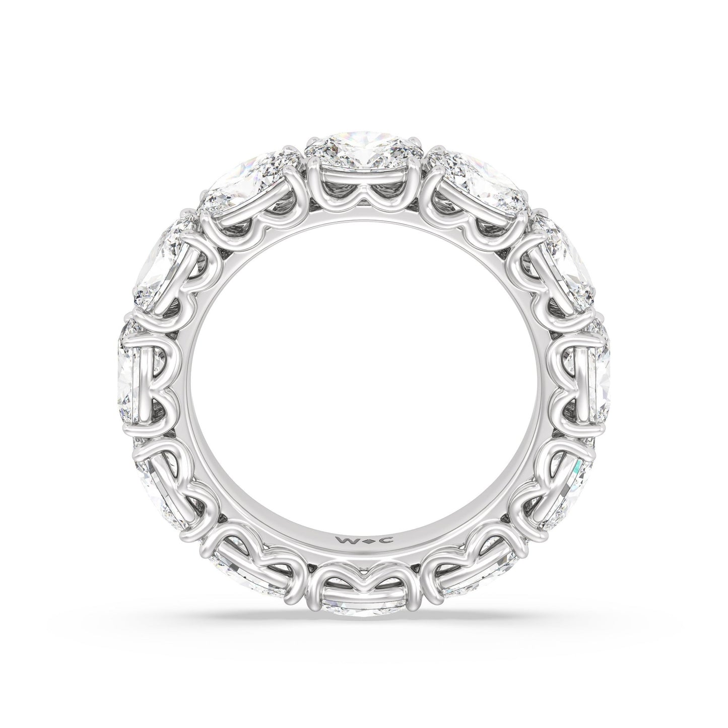 The Seaport Eternity Ring - Lotus Diamond