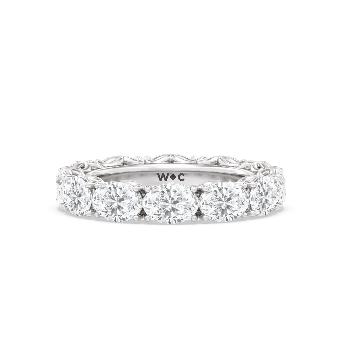 The Seaport Eternity Ring - Lotus Diamond