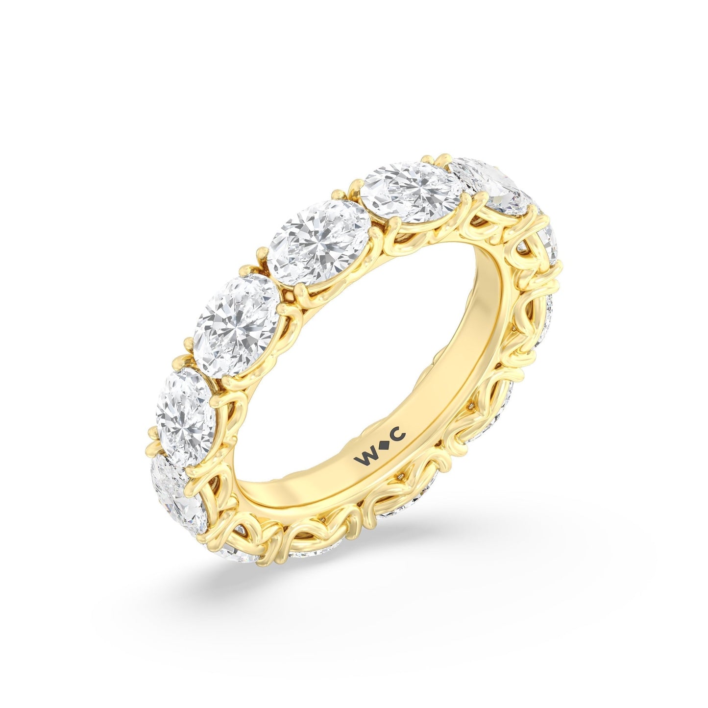 The Seaport Eternity Ring - Lotus Diamond