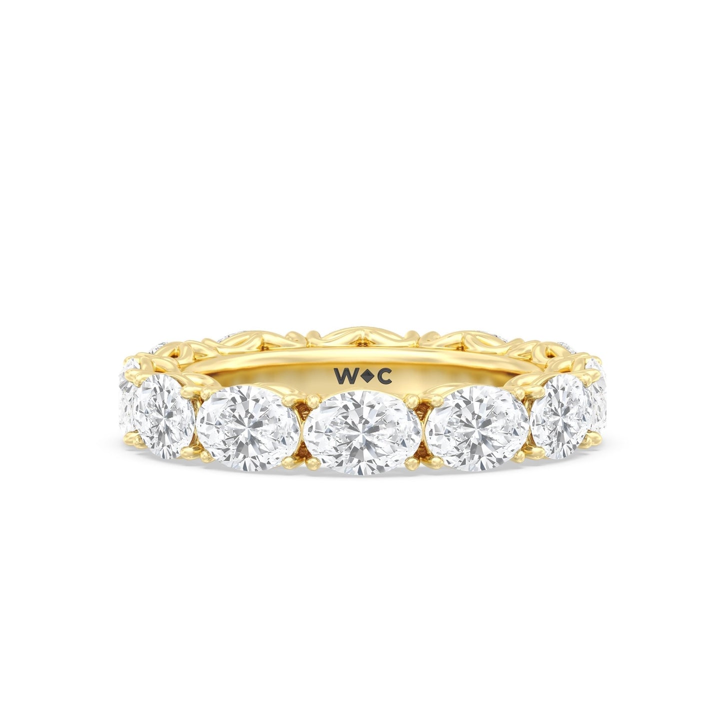 The Seaport Eternity Ring - Lotus Diamond