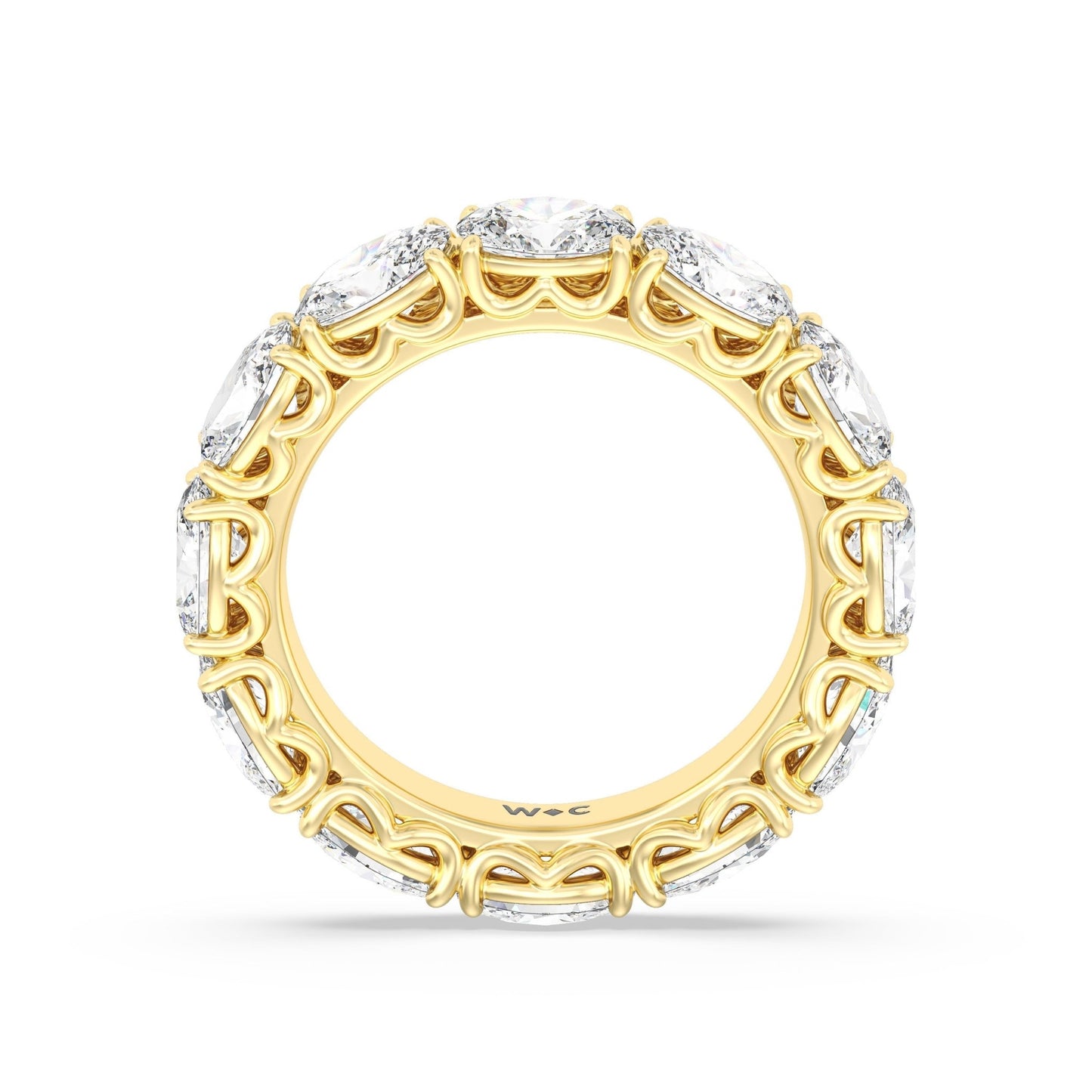 The Seaport Eternity Ring - Lotus Diamond