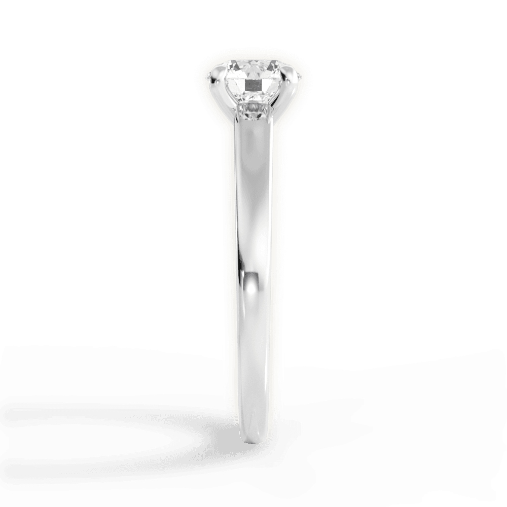 The Siena Solitaire - Lotus Diamond