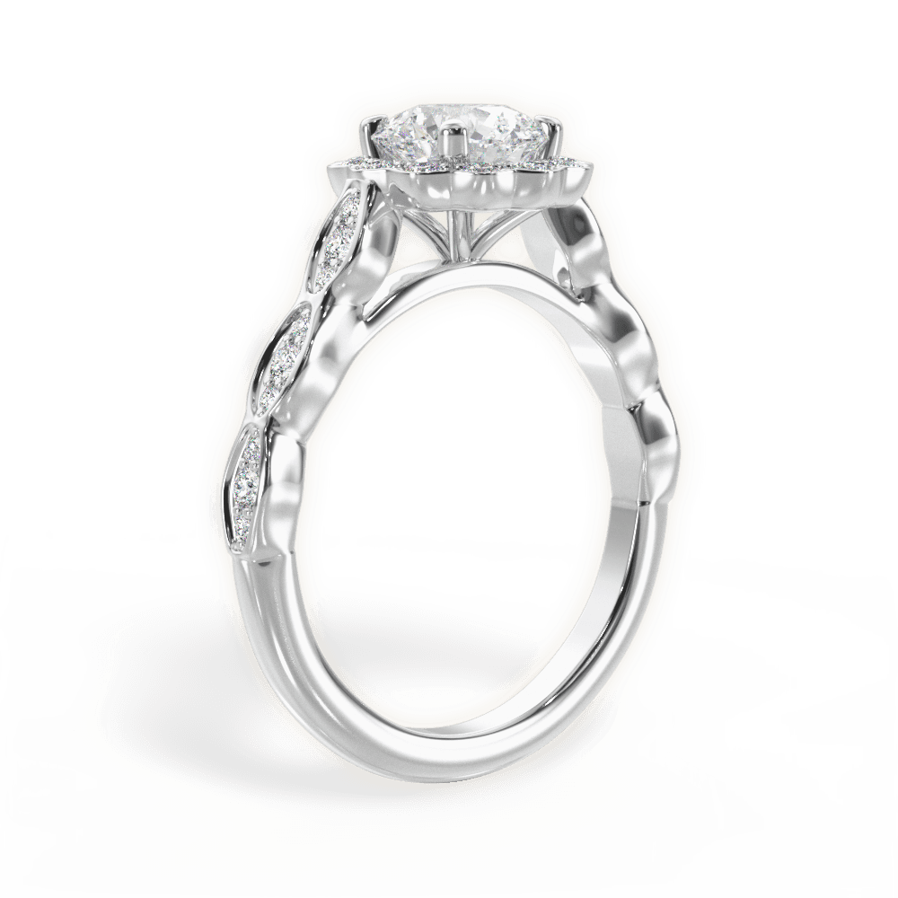 The Talia Halo - Lotus Diamond