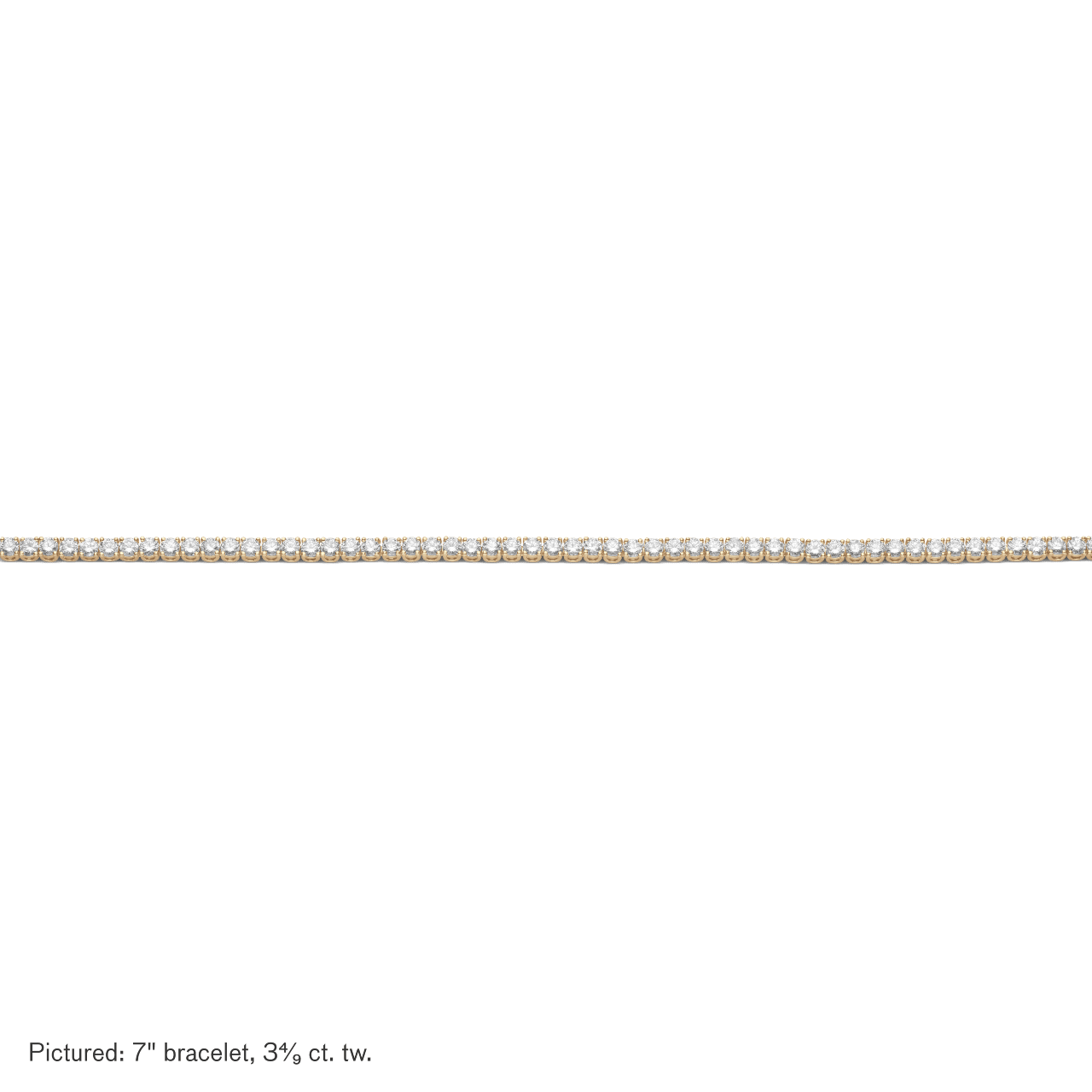 The Tennis Bracelet, Mini - Lotus Diamond