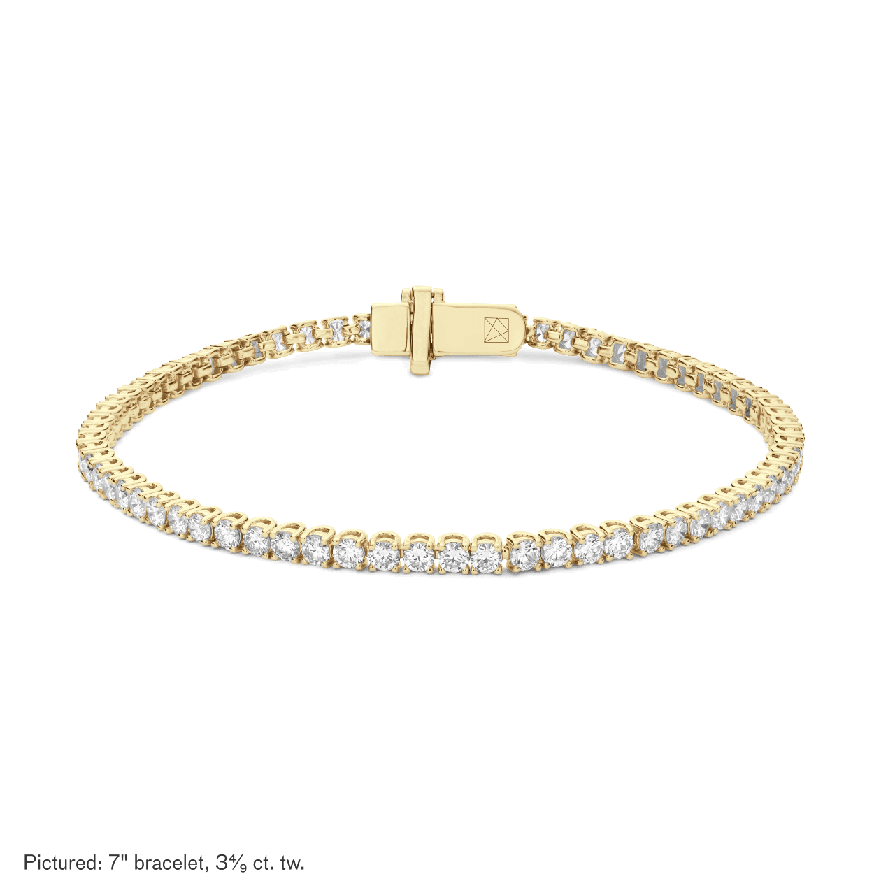 The Tennis Bracelet, Mini - Lotus Diamond