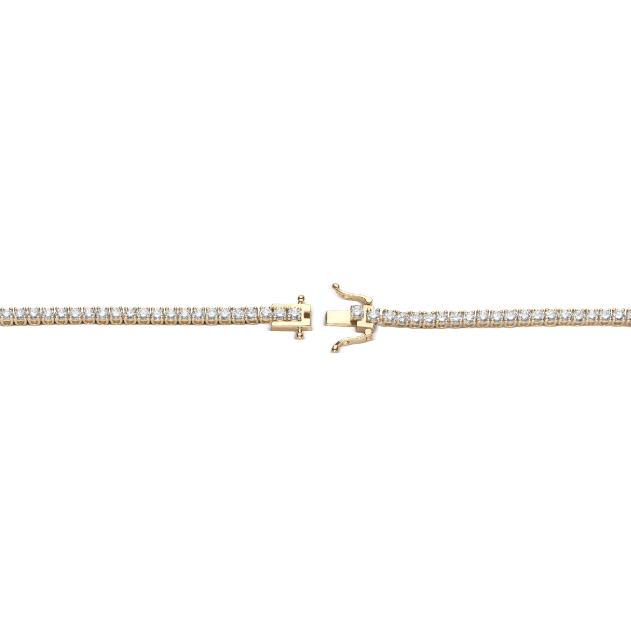 The Tennis Necklace, Mini - Lotus Diamond