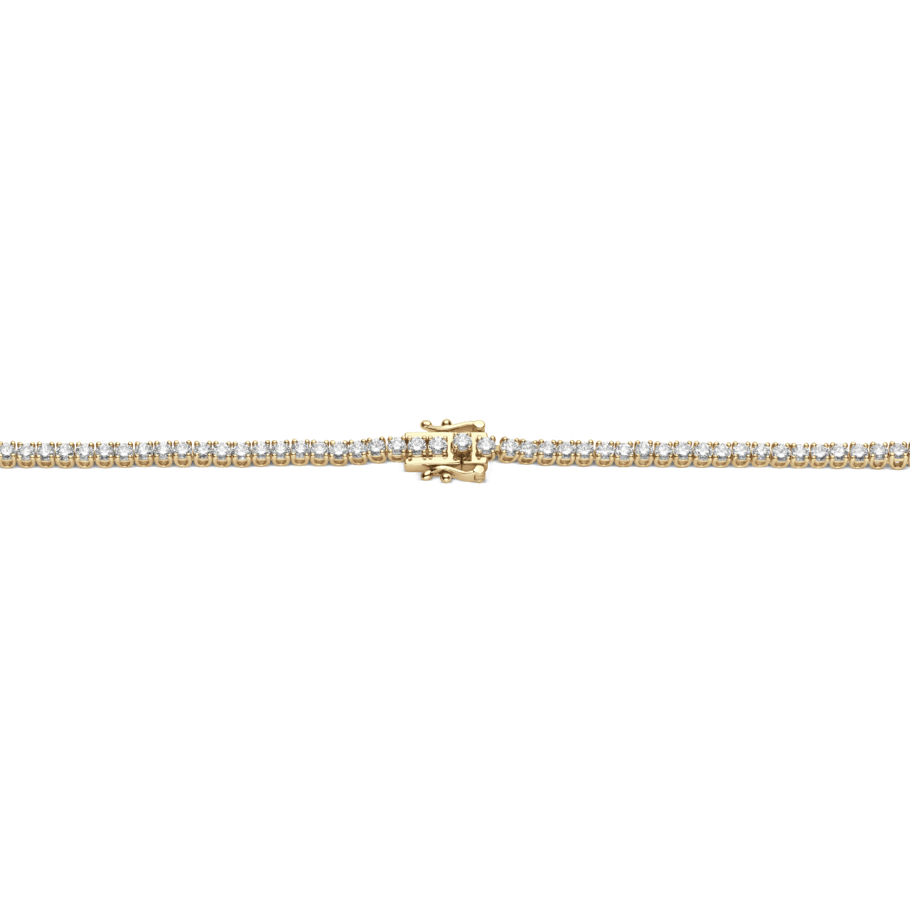 The Tennis Necklace, Mini - Lotus Diamond