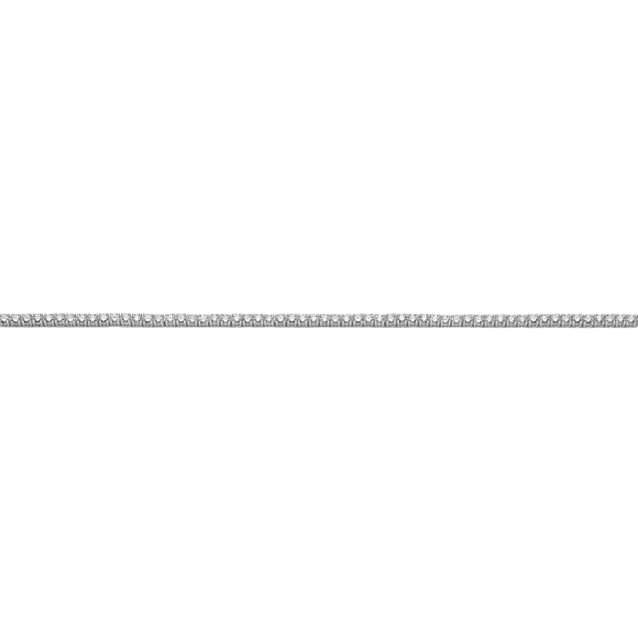 The Tennis Necklace, Mini - Lotus Diamond
