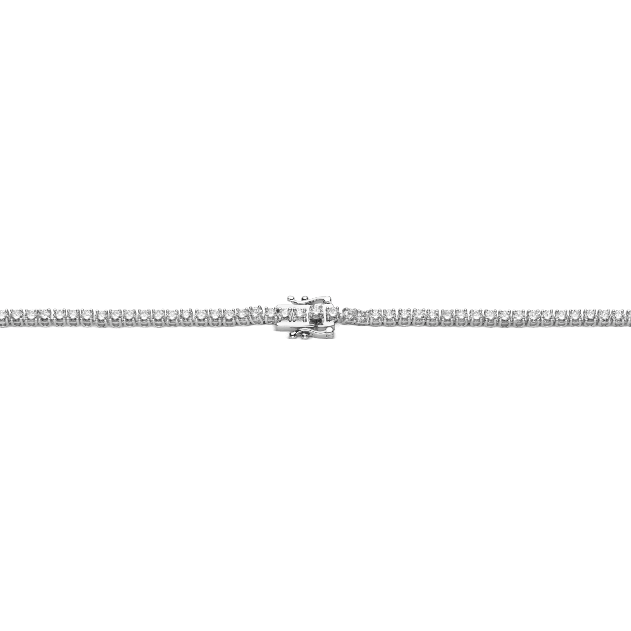 The Tennis Necklace, Mini - Lotus Diamond