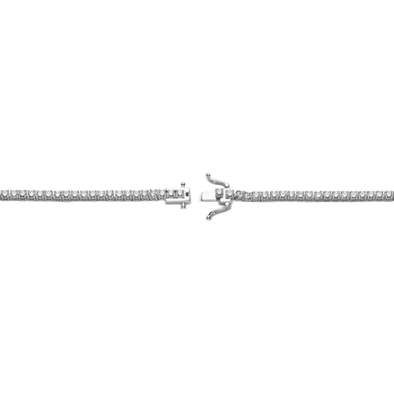 The Tennis Necklace, Mini - Lotus Diamond