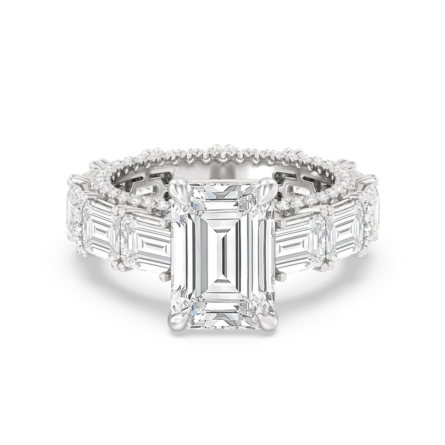 The Upper East Side Ring - Lotus Diamond
