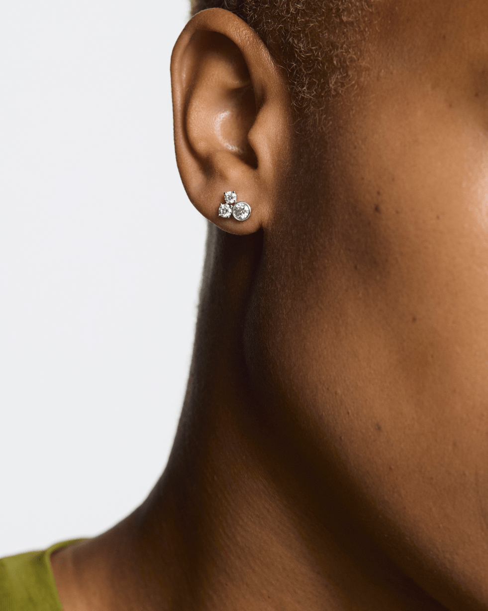 The Waverly Studs - Lotus Diamond