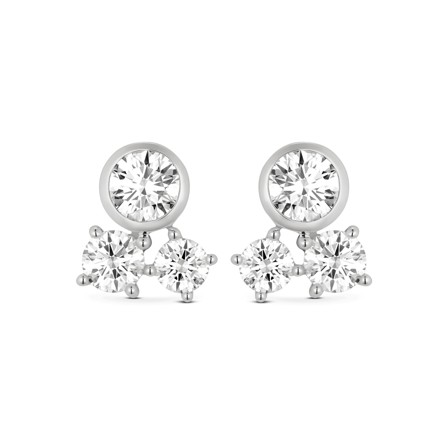 The Waverly Studs - Lotus Diamond