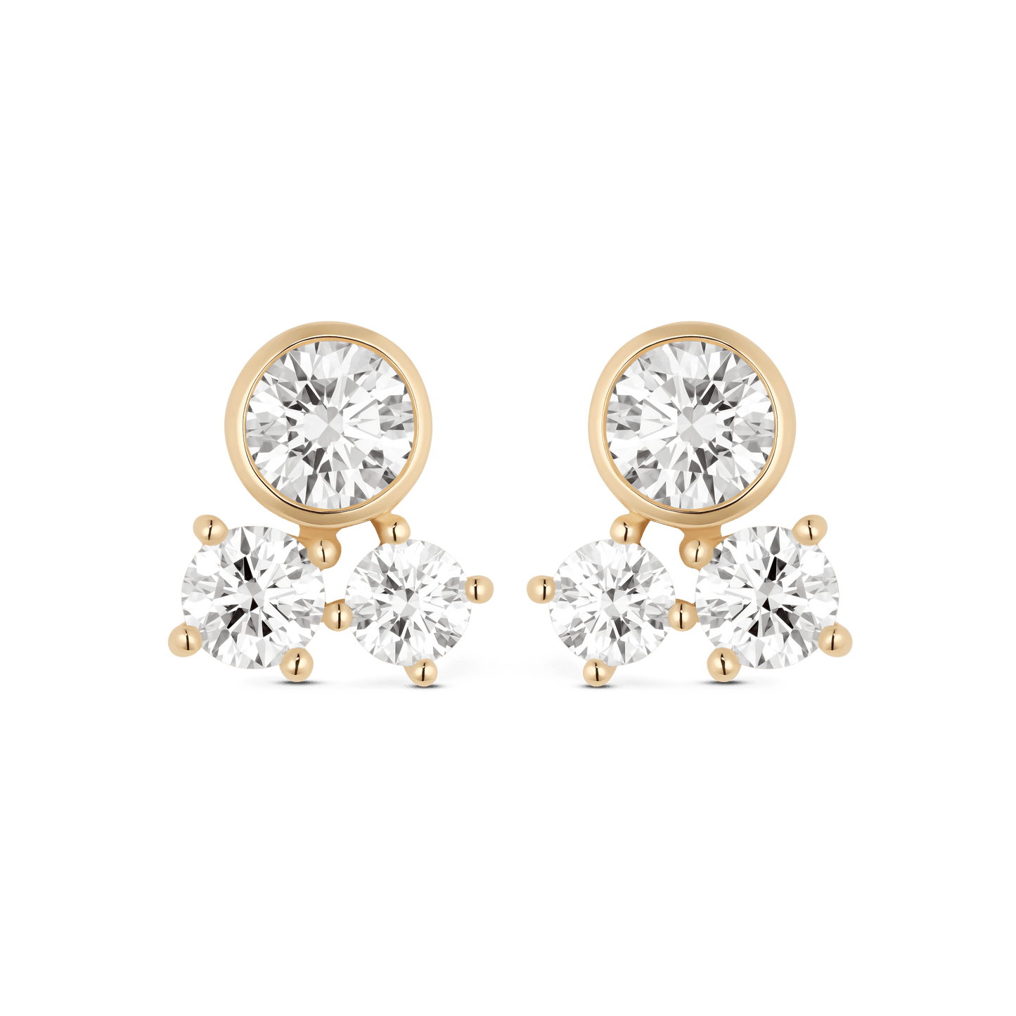 The Waverly Studs - Lotus Diamond