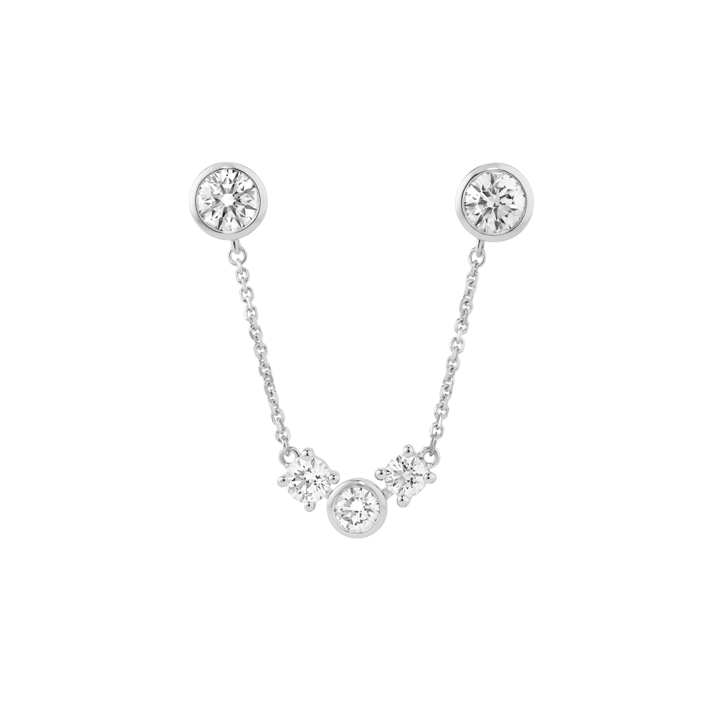 The Williams Earring - Lotus Diamond