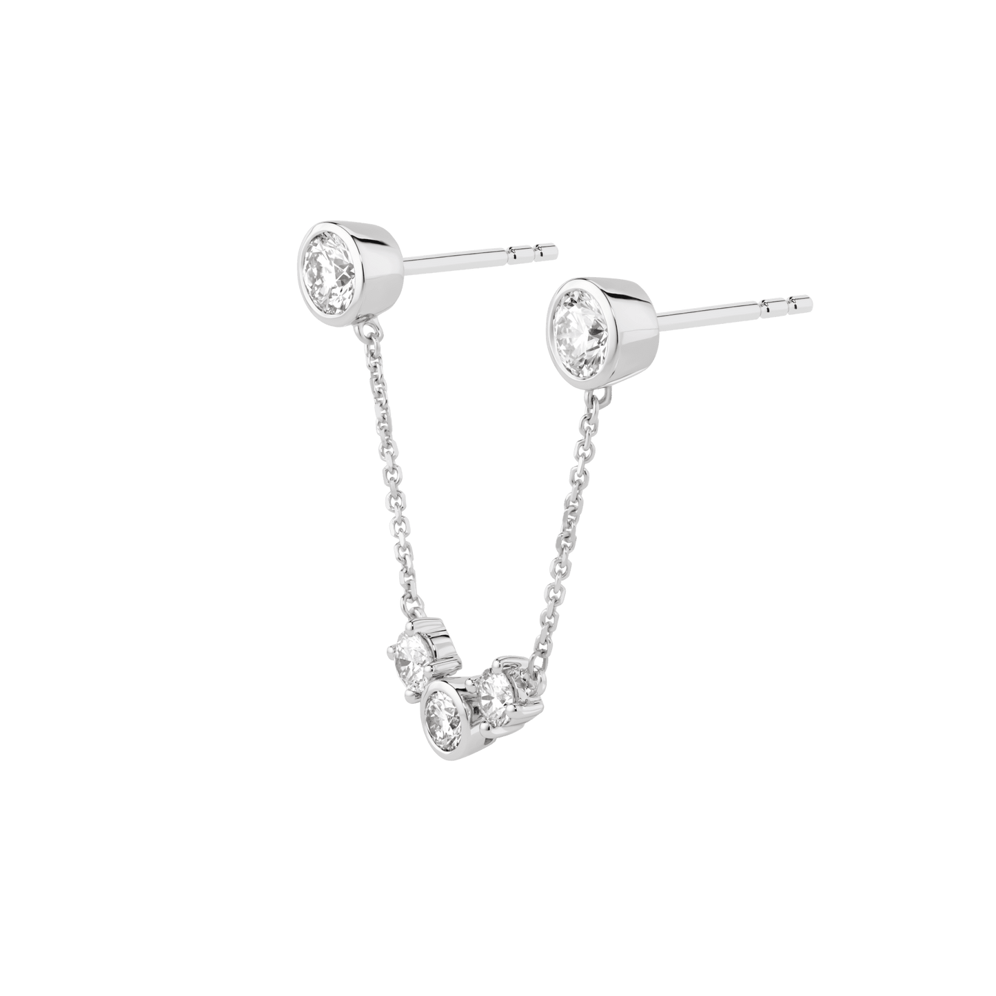 The Williams Earring - Lotus Diamond