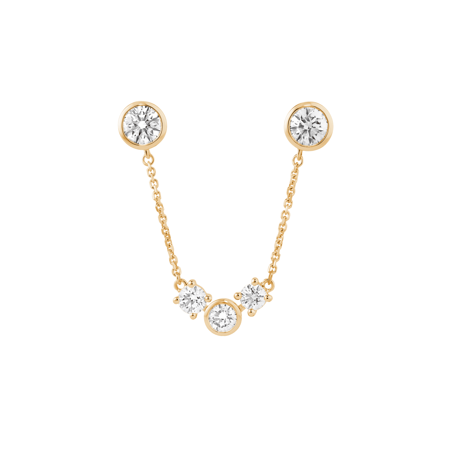 The Williams Earring - Lotus Diamond