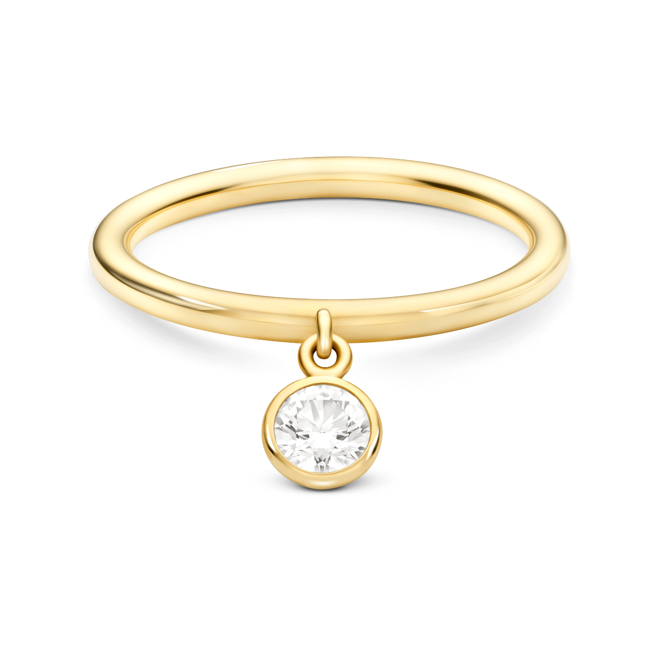 The Wistful Ring - Lotus Diamond