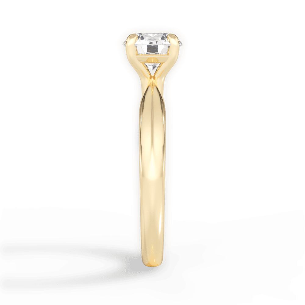 The Zoya Solitaire - Lotus Diamond