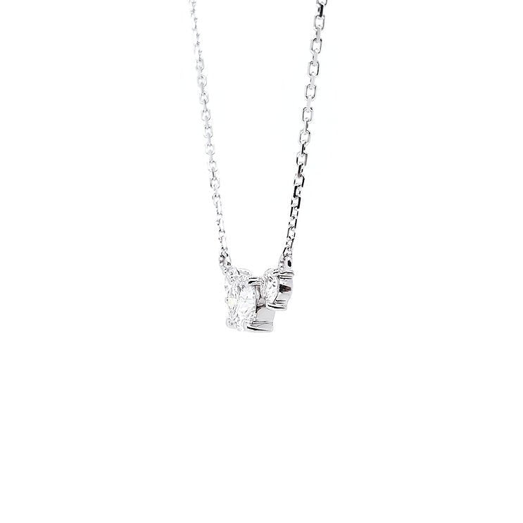 Three - stone diamond Pendant - Lotus Diamond