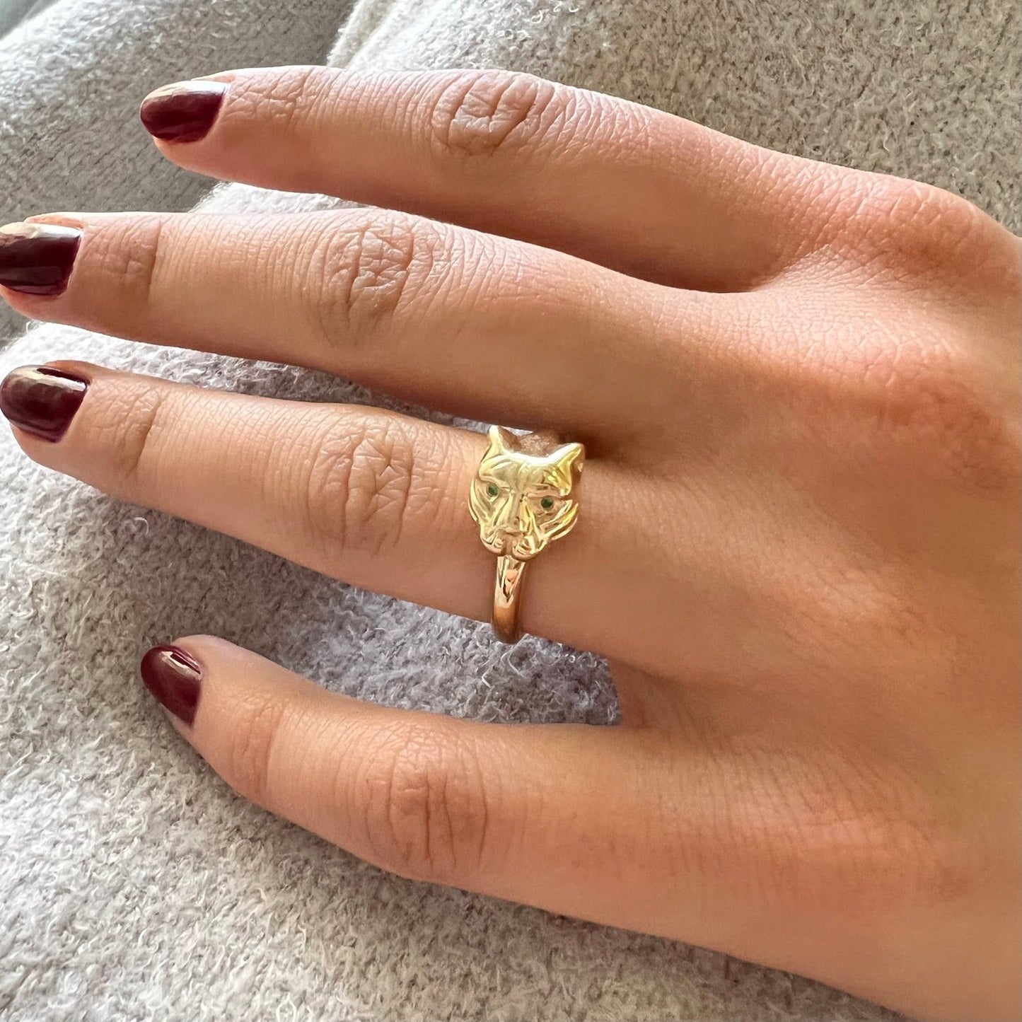Tiger Ring - Lotus Diamond