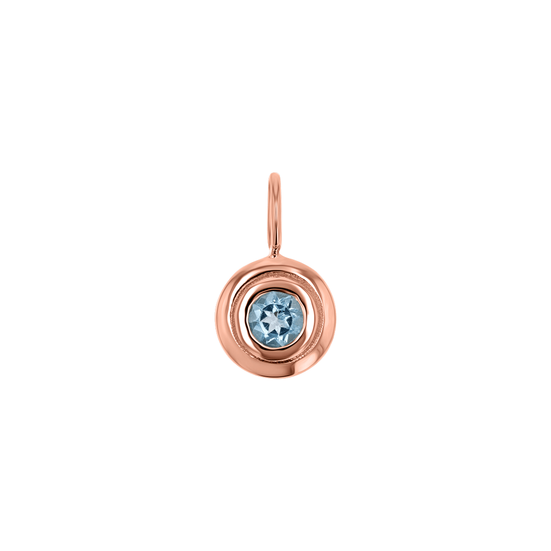 Trinatier Birthstone Pendant Charm - Lotus Diamond