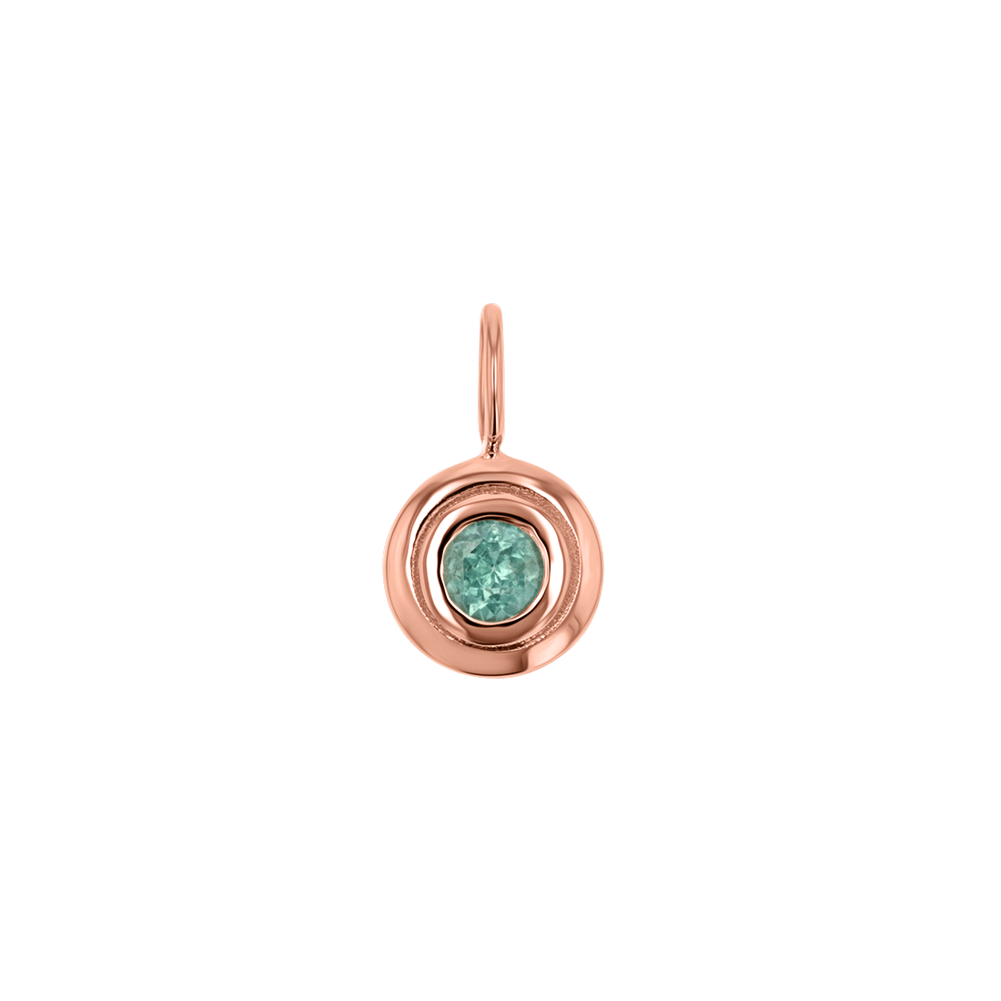 Trinatier Birthstone Pendant Charm - Lotus Diamond