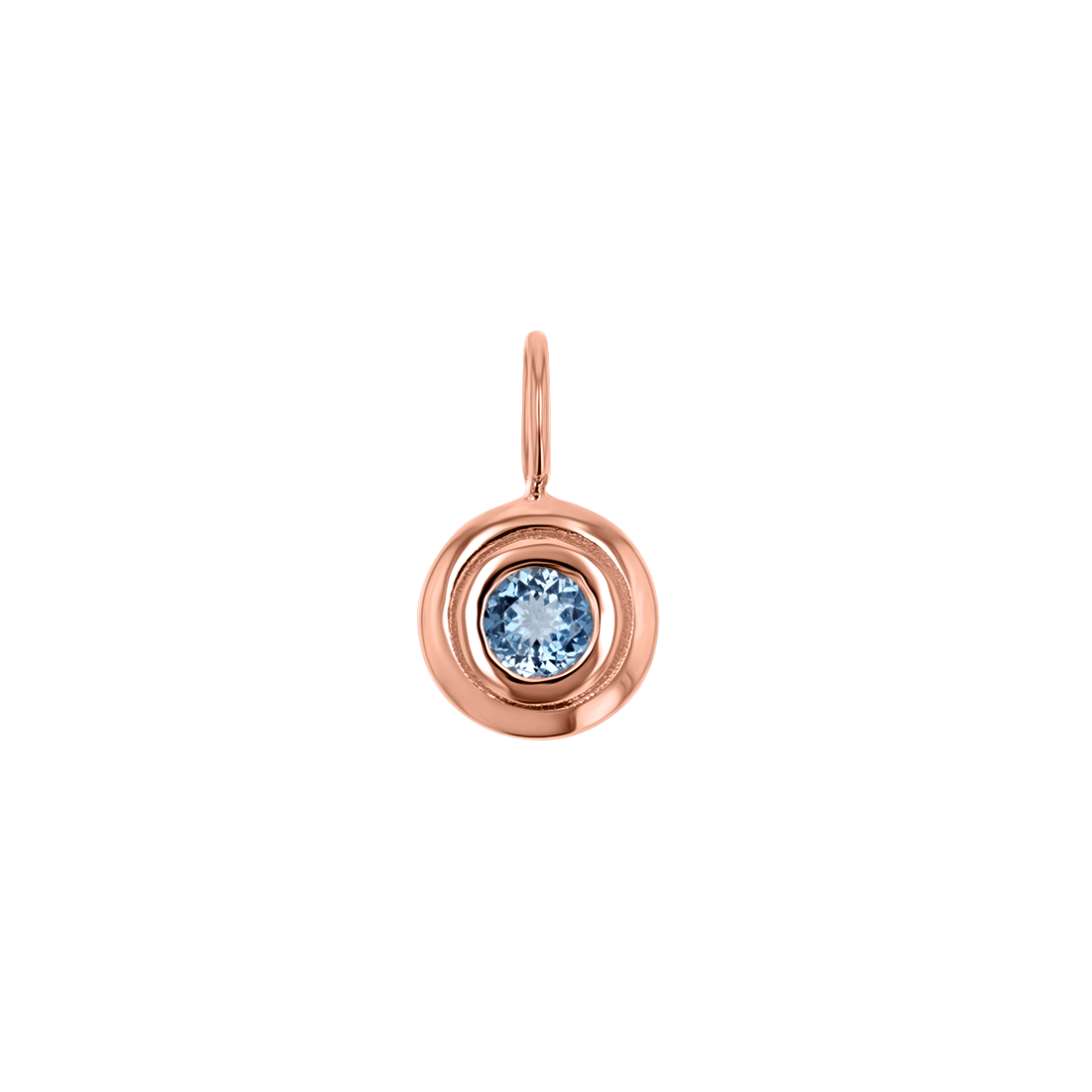 Trinatier Birthstone Pendant Charm - Lotus Diamond