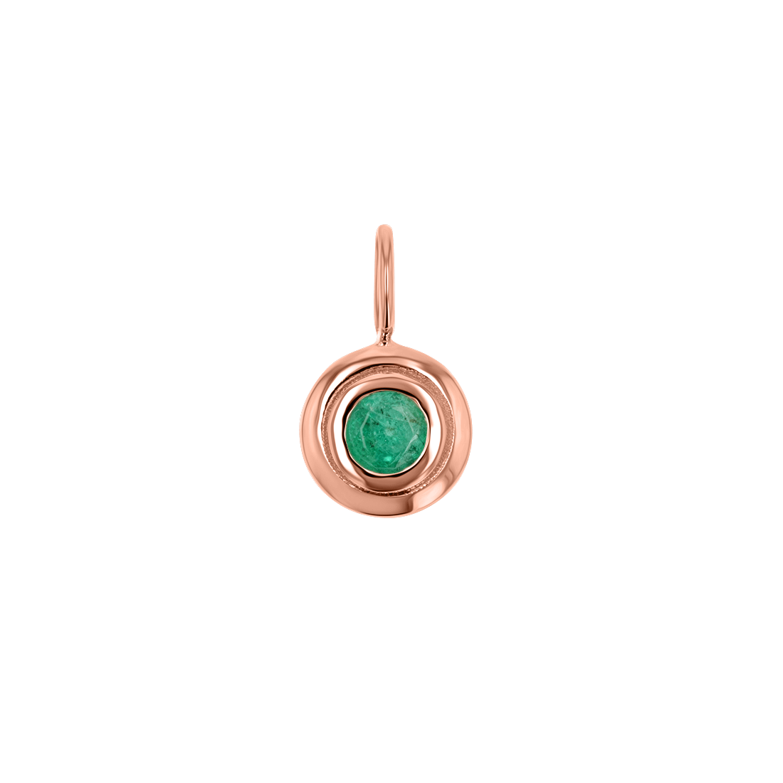 Trinatier Birthstone Pendant Charm - Lotus Diamond