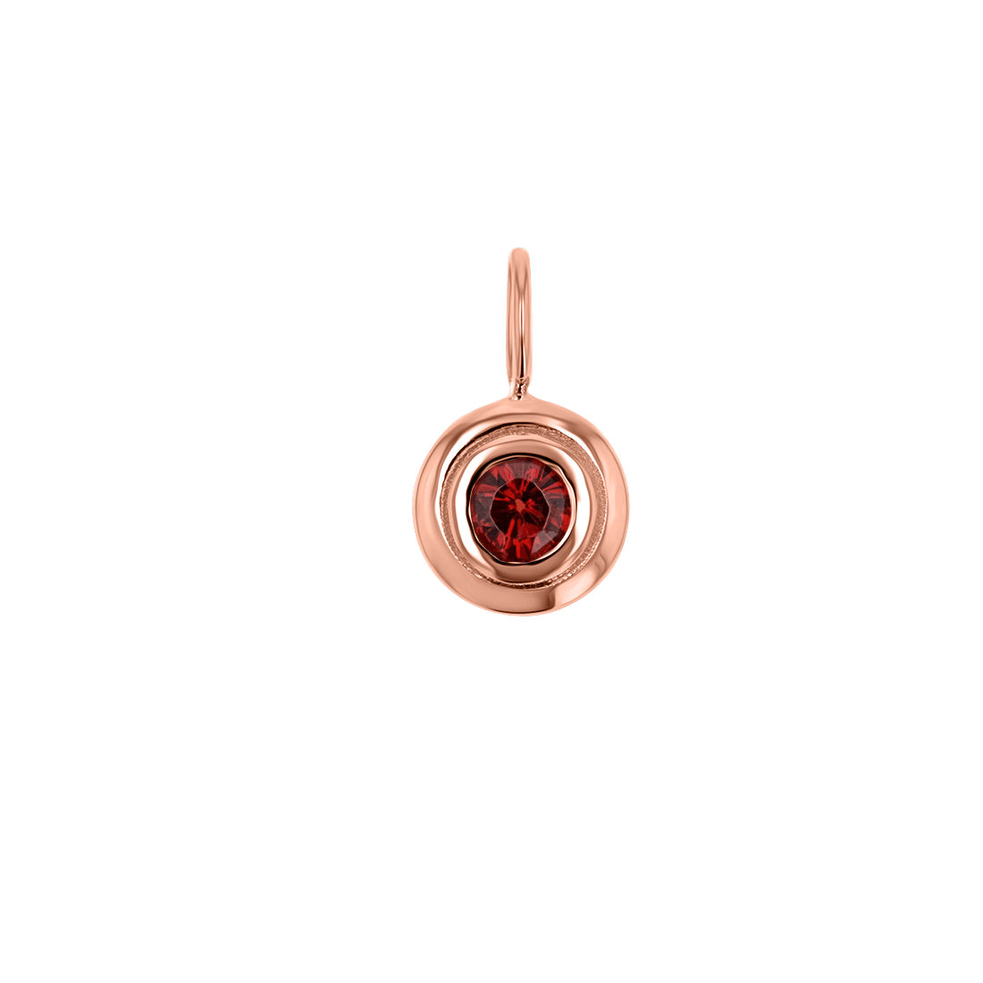 Trinatier Birthstone Pendant Charm - Lotus Diamond