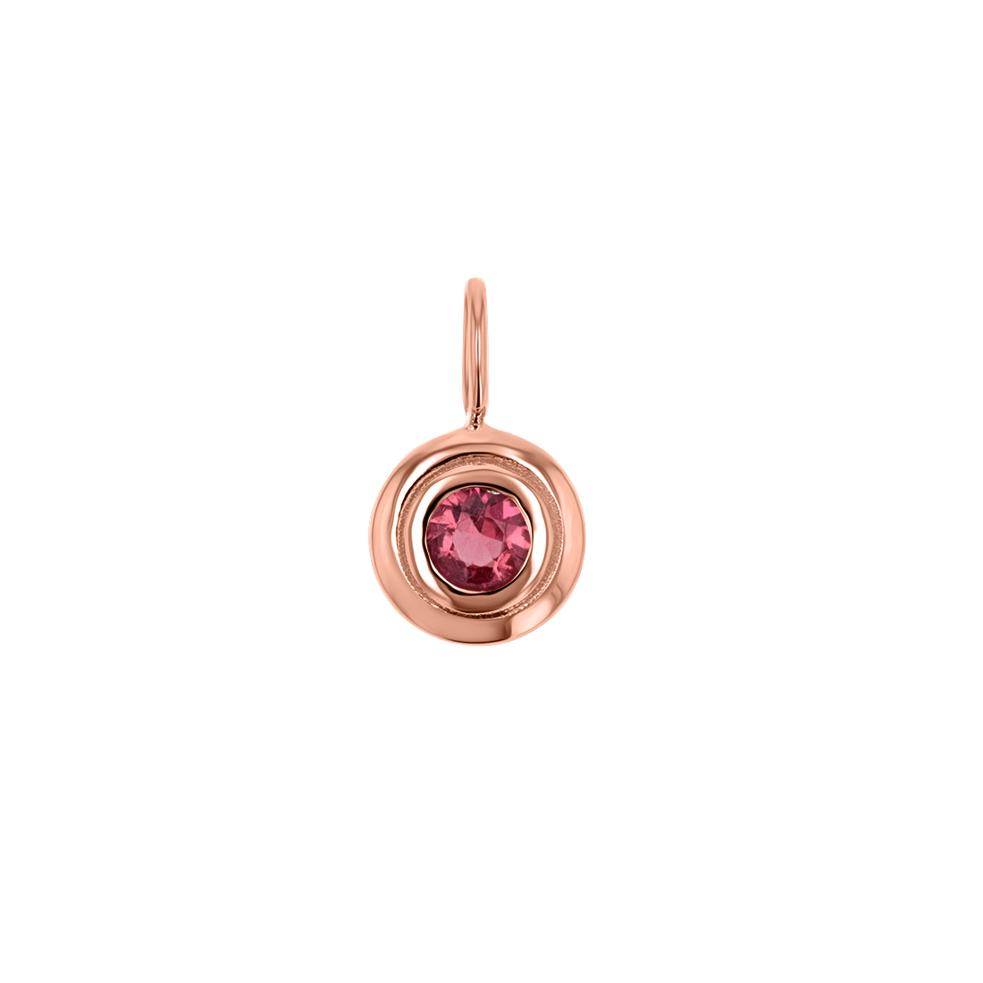 Trinatier Birthstone Pendant Charm - Lotus Diamond