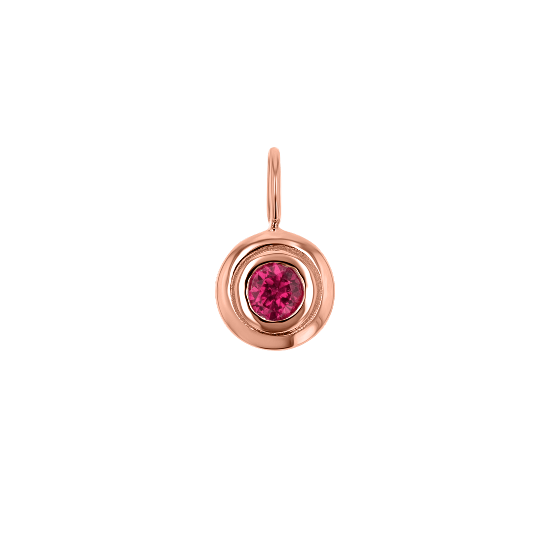 Trinatier Birthstone Pendant Charm - Lotus Diamond