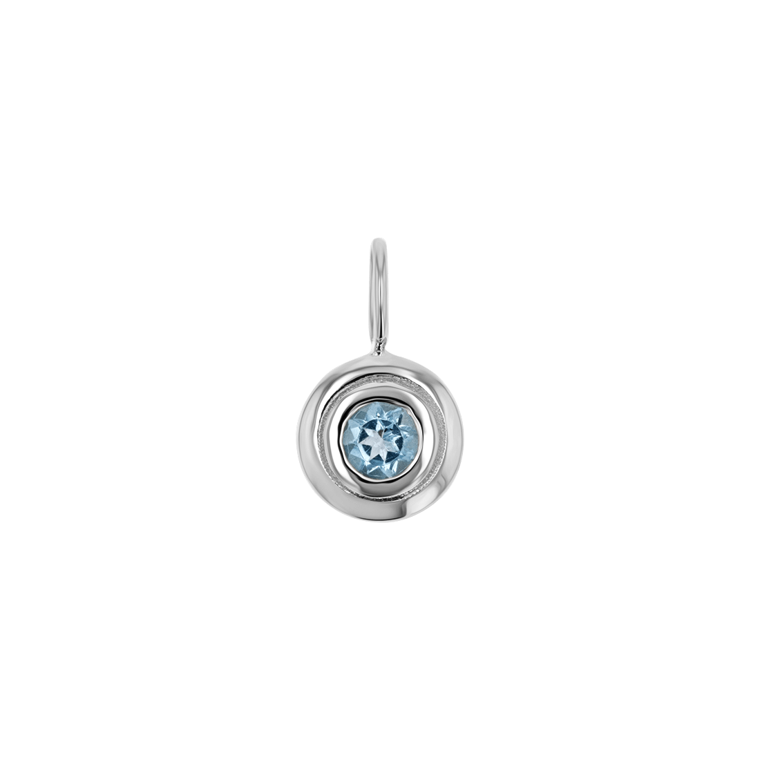 Trinatier Birthstone Pendant Charm - Lotus Diamond