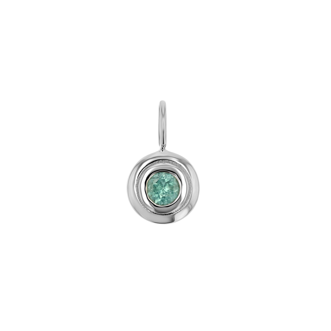 Trinatier Birthstone Pendant Charm - Lotus Diamond