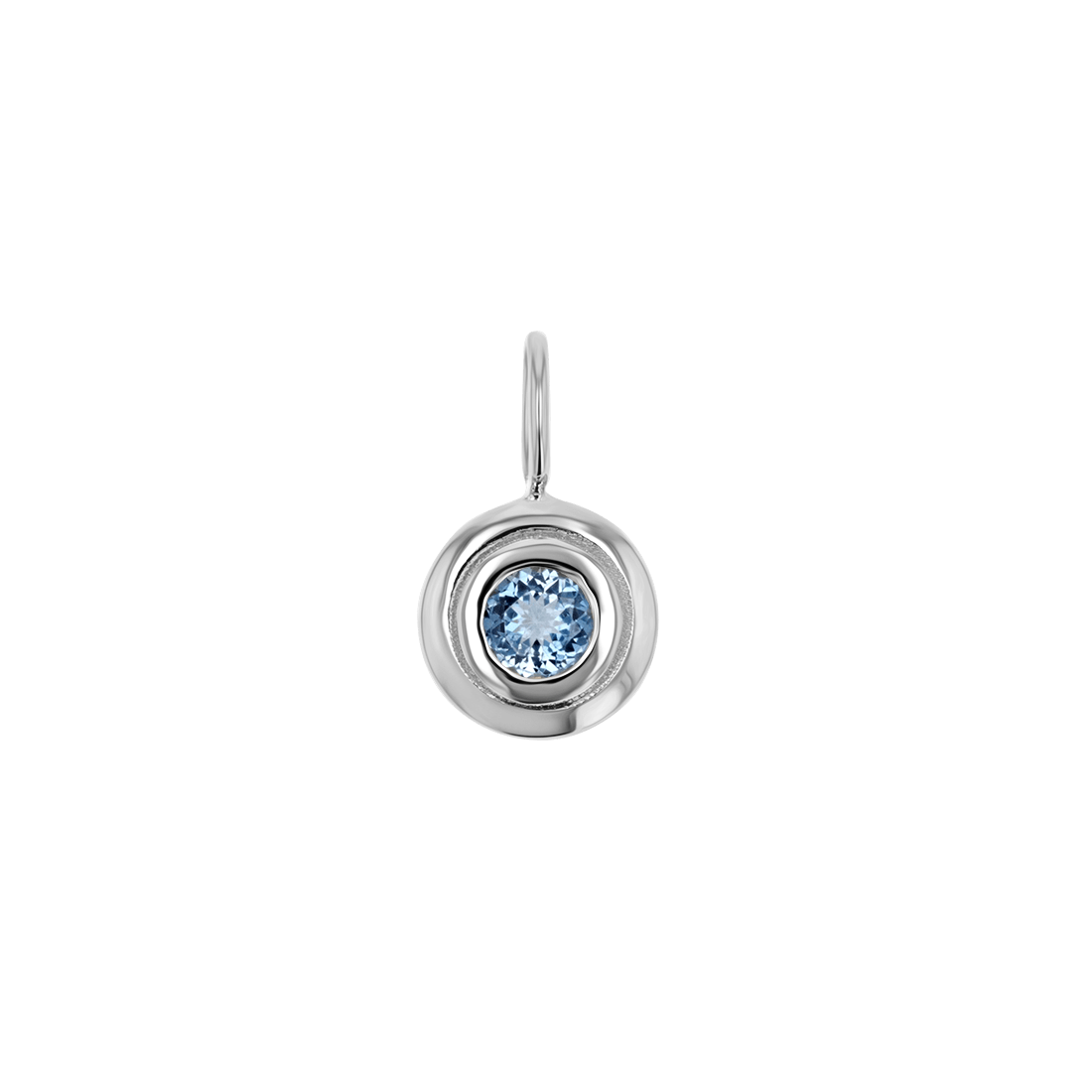 Trinatier Birthstone Pendant Charm - Lotus Diamond