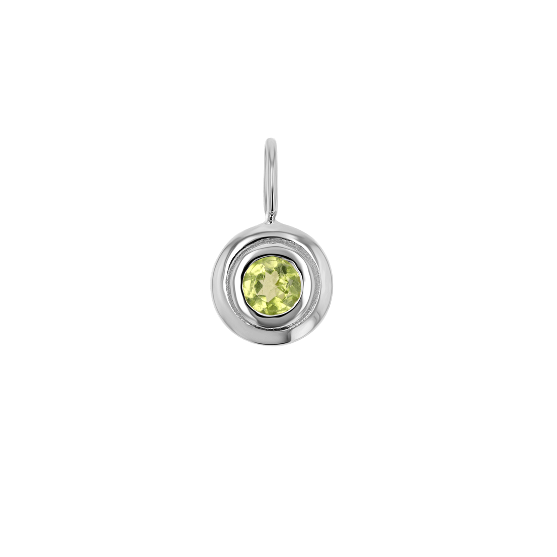 Trinatier Birthstone Pendant Charm - Lotus Diamond