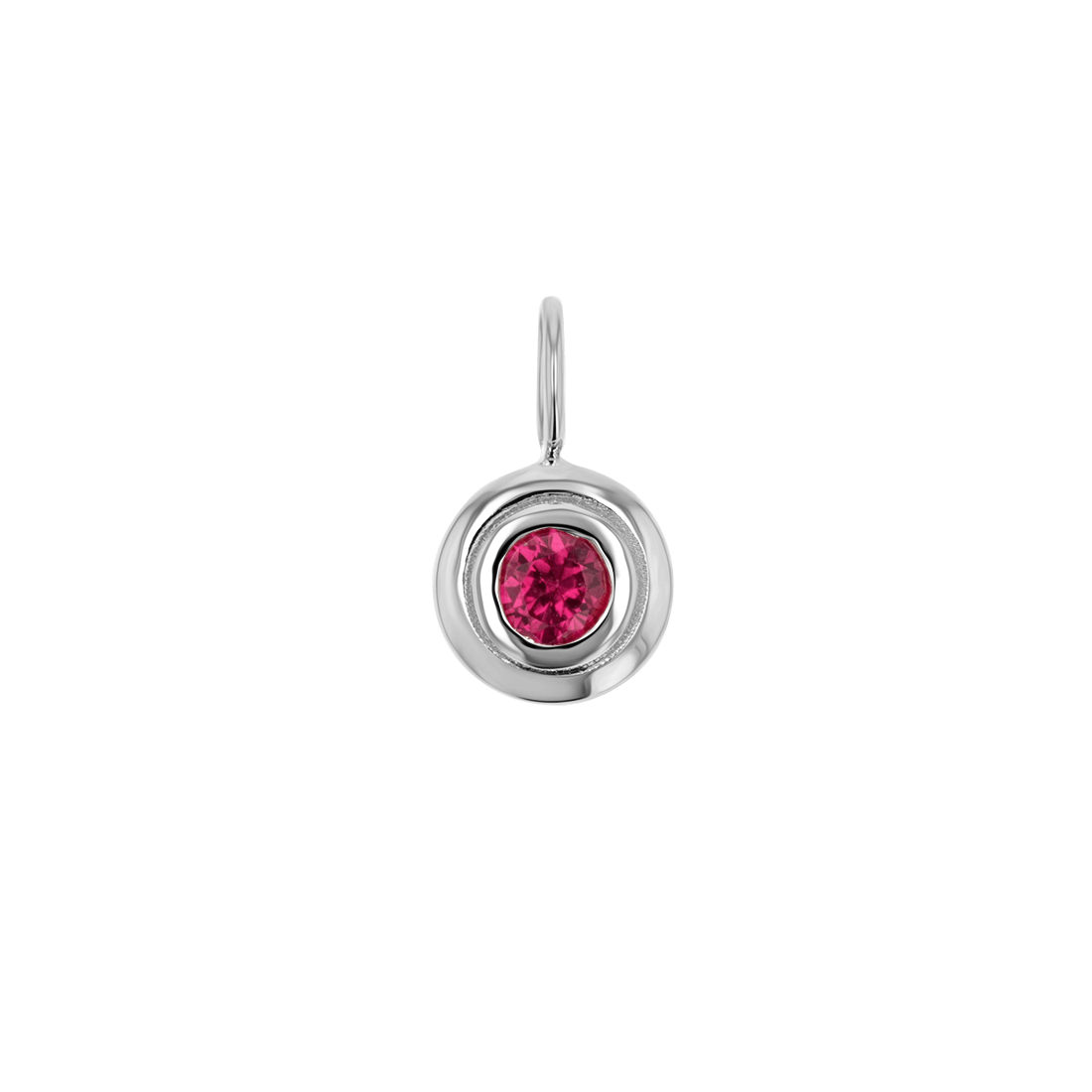 Trinatier Birthstone Pendant Charm - Lotus Diamond