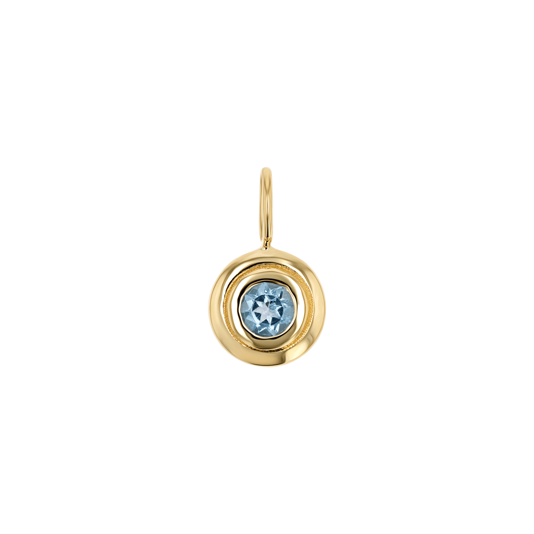 Trinatier Birthstone Pendant Charm - Lotus Diamond
