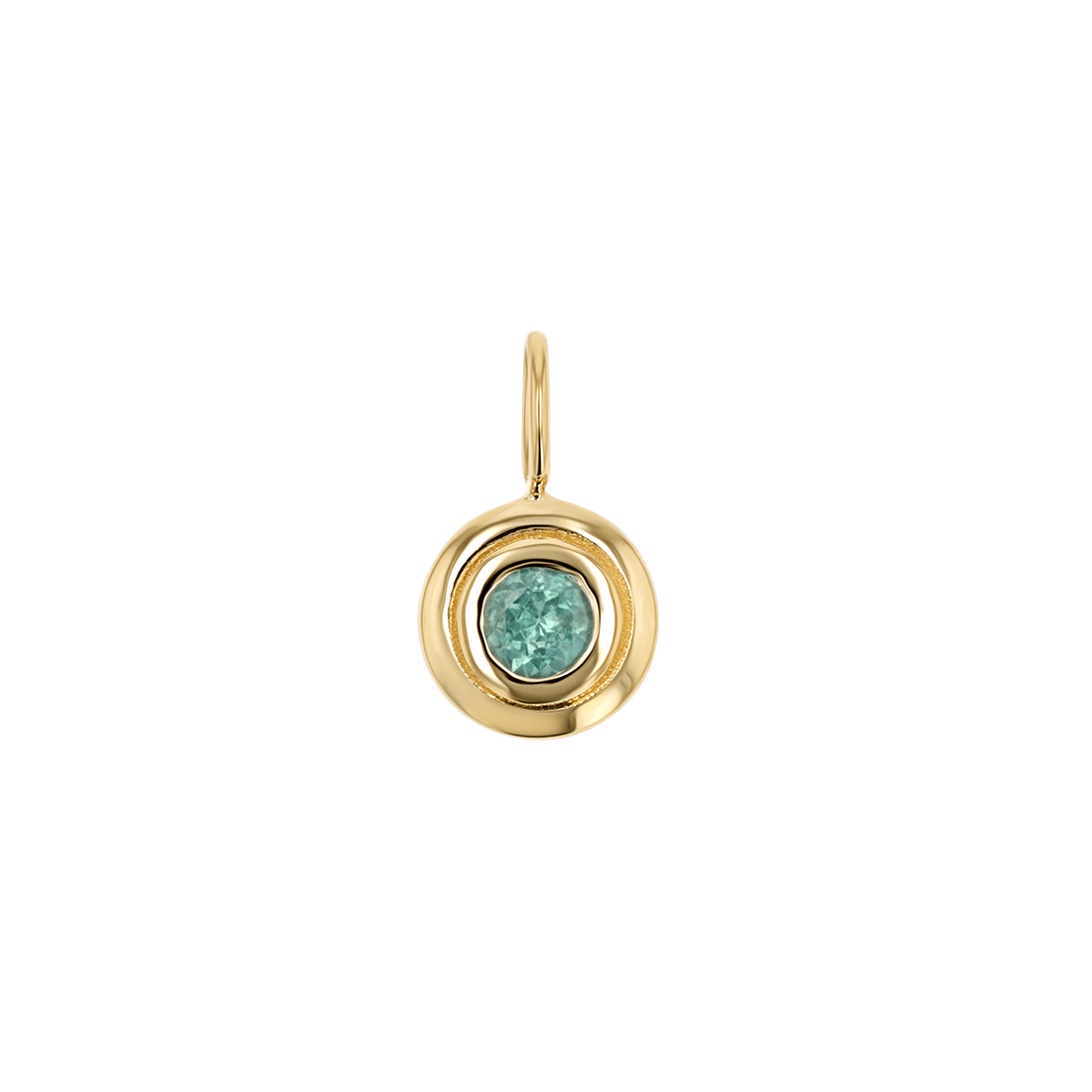Trinatier Birthstone Pendant Charm - Lotus Diamond